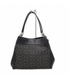 コーチ COACH F57612 アウトライン シグネチャー レクシー ショルダーバッグ チャコールブラック