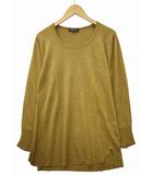 イザベル マラン エトワール ISABEL MARANT ETOILE Uネック リネン ニット カットソー M MUSTARD(マスタード) 春秋