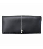トッズ TOD'S バーティカル ウォレット レザー 長財布 BLACK(ブラック)