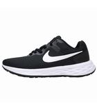 ナイキ NIKE Revolution 6 Next Nature レボリューション 6 ネクスト ネイチャー 4E スニーカー ロードランニングシューズ 25.5cm ブラック/ホワイト/アイアングレー