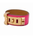 エルメス HERMES レザーブレスレット 《コリエ・ド・シアン》 24 T2(S) U刻印
