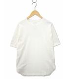 DWELLER S/S TEE 'NONNATIVE' by LORD ECHO クルーネック ワンポイント刺繍 半袖 Tシャツ 1 WHITE(ホワイト)