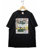 シュプリーム SUPREME Manhattan Tee クルーネック マンハッタン プリント 半袖 Tシャツ XL BLACK(ブラック)