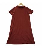 ニシカ nisica ボトルネック コットン Tシャツ ワンピース 1 ブラウン