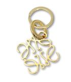 ロエベ LOEWE 111.25.203 ANAGRAM KEYRING アナグラム キーリング バッグチャーム GOLD(ゴールド)