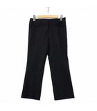 エムプルミエ ブラック M-Premier BLACK ストレッチ アンクルパンツ 黒 36 (S)