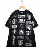 シュプリーム SUPREME 2026SS Flash Tee クルーネック フラッシュ プリント 半袖 Tシャツ XL BLACK(ブラック)