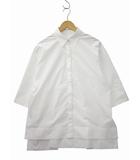 プラステ PLST タイプライター ワイドスリーブ シャツ S WHITE(ホワイト) 春夏