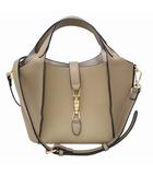 イェッカヴェッカ YECCA VECCA 4way ミニバッグ ハンド ショルダーバッグ BEIGE(ベージュ)