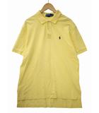 ポロ バイ ラルフローレン Polo by Ralph Lauren ヴィンテージ ポニー刺繍 半袖 ポロシャツ L YELLOW(イエロー) 春夏