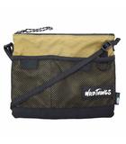 ワイルドシングス WILDTHINGS X-PAC SACOCHE サコッシュ ショルダーバッグ BEIGE/BLACK(ベージュ/ブラック)