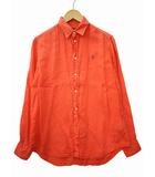 ポロ ラルフローレン POLO RALPH LAUREN RELAXED FIT リラックスド フィット リネン 長袖 シャツ SP(S) ORANGE(オレンジ) 春夏