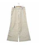 90~00s ヴィンテージ ボタンフライ コットン ワイド チノパンツ 3F IVORY アイボリー PRRAGM3010