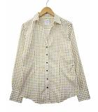 ブルックスブラザーズ BROOKS BROTHERS スッキパーネック ドット 長袖 シャツ 8(L) WHITE(ホワイト) 春秋