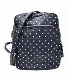 コムデギャルソン COMME des GARCONS ドット プリント ショルダーバッグ NAVY/WHITE(ネイビー/ホワイト)