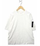 チノ CINOH CIGAR POCKET BIG T-SHIRT クルーネック シガーポケット ビッグ Tシャツ 46(M) WHITE(ホワイト)