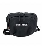 ベンデイビス BEN DAVIS ナイロンキャンバス ショルダーバッグ ブラック