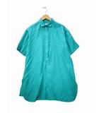 シルク 半袖 ポロシャツ 38(M) EMERALDGREEN(エメラルドグリーン) 春夏