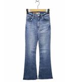 2025AW Boot Cut ウォッシュ加工 ストレッチ ブーツカット デニムパンツ 23 フォギーライトブルー(FLB)