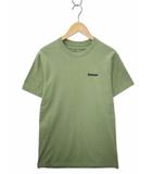 パタゴニア Patagonia 39177 スプリッター・シャカ・レスポンシビリティー クルーネック プリント 半袖 Tシャツ S クラッググリーン(CRGN)