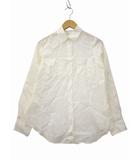 スピック&スパン Spick&Span リネン ロングスリーブ シャツ WHITE(ホワイト) 春夏