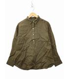 スピック&スパン Spick&Span リネン ロングスリーブ プルオーバー シャツ F KHAKI(カーキー) 春夏