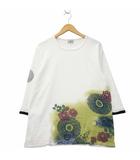 タケオキクチ TAKEO KIKUCHI プリント 半袖 七分丈 コットン Tシャツ 2 WHITE ホワイト 170-39124