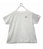 ジーユー GU ロゴプリント Tシャツ 110 ホワイト