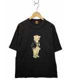 ヒューマンメイド HUMAN MADE HM28TE005 GRAPHIC T-SHIRT #4 クルーネック グラフィック プリント 半袖 Tシャツ L BLACK(ブラック)