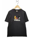 スタンダード カリフォルニア STANDARD CALIFORNIA STANDARD CALIFORNIA×DISNEY スタンダードカルフォニア×ディズニー SD Chill T クルーネック ミッキー・マウス プリント 半袖 Tシャツ M BLACK(ブラック)