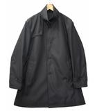 テットオム TETE HOMME シャドーチェック スタンドカラー コート ABM NAVY(ネイビー) 秋冬