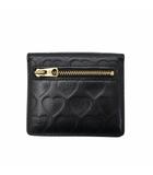 ヒューマンメイド HUMAN MADE Leather Compact Wallet レザー コンパクト ウォレット 二つ折り財布 BLACK ブラック HM28GD060