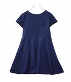 ポロ ラルフローレン POLO RALPH LAUREN プルオーバー フレアースカート ワンピース 140 ネイビー