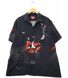 シュプリーム SUPREME 2020AW Blow Back Rayon S/S Shirt ブローバック レーヨン ショートスリーブ シャツ L BLACK ブラック