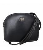 ダックス DAKS レザー ショルダーバッグ BLACK(ブラック)
