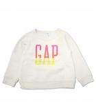 ベビーギャップ BABY GAP ロゴプリント 裏起毛 スウェットトレーナー 3Y (100cm)