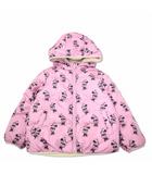 ベビーギャップ BABY GAP Disney コラボ ミニーちゃん リバーシブル ボア ダウンジャケット パーカー ピンク 5Y 110cm