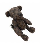 グッチ GUCCI GGキャンバス テディベア ぬいぐるみ BROWN(ブラウン)