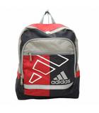 アディダス adidas リュックサック デイパック RED/BLACK/GRAY(レッド/ブラック/グレー)
