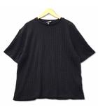 エイチ&エム H&M 透かし編み ルーズフィット ニット カットソー プルオ-バー M ブラック