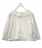 ザラ ZARA レースフリル カラー プルオーバー カットソー 3-4Y ホワイト