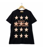 グッチ GUCCI LOVE PARADE LOS ANGELES ラブパレード スター Tシャツ ブラック M