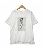 プリント 半袖 クルーネック Tシャツ F