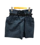 イザベル マラン エトワール ISABEL MARANT ETOILE ISABEL MARANT ウエストゴム ベルト付き 無地 ネイビー ミニスカート