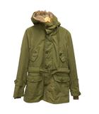  エキップセッタンタ equipe'70 BEAMS 別注 モッズコート ブルゾン フード ライナーファー 長袖 40 緑 カーキ