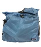 パタゴニア Patagonia ショルダーバッグ メッセンジャーバッグ ナイロン ワンポイント ロゴ 青 ブルー 黒 ブラック