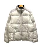 プラダスポーツ PRADA SPORT ダウンジャケット SGX756 ナイロン ワンポイント ロゴ 52 白 ホワイト