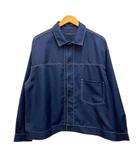 レイジブルー RAGEBLUE ジャケット シャツブルゾン ステッチ 長袖 M 紺 ネイビー