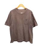 ビズビム VISVIM 0123105010008 23SS Tシャツ クルーネック 天然染色加工 コットン 半袖 3 グレー