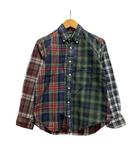 ラルフローレン RALPH LAUREN シャツ 長袖 ボタンダウンカラー チェック コットン 3342-7834 140 マルチカラー